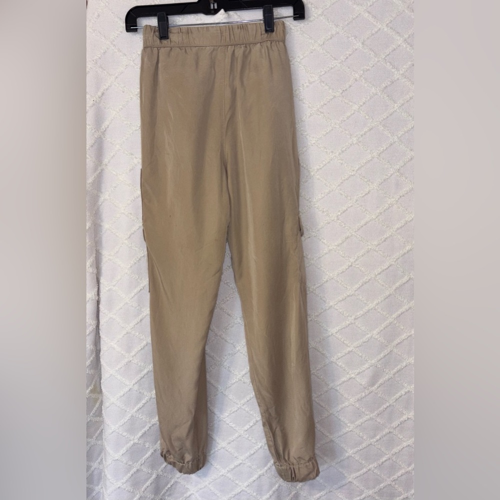Banana Republic Tan Utility Joggers Size XS – Elastic Waist Cargo Pants